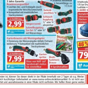 Spritze bei Norma
