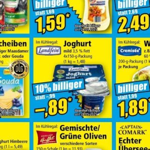 Joghurt bei Norma