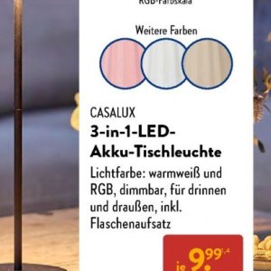 Tischleuchte bei Aldi SÜD
