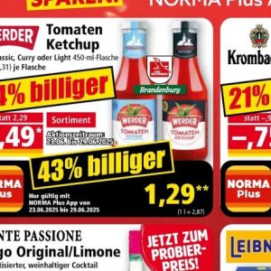 Tomaten bei Norma
