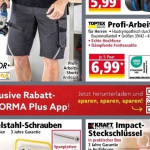 Shorts bei Norma