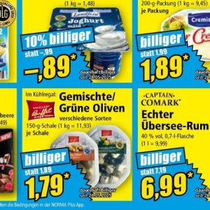 Oliven bei Norma