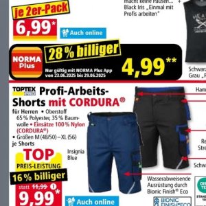 Shorts bei Norma