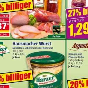 Wurst bei Norma