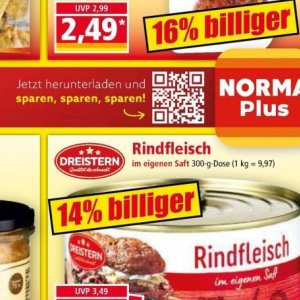 Rindfleisch bei Norma