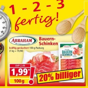 Schinken bei Norma