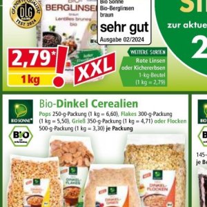 Cerealien bei Norma