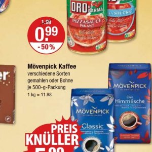 Kaffee bei V-Markt