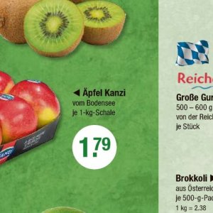 Äpfel bei V-Markt