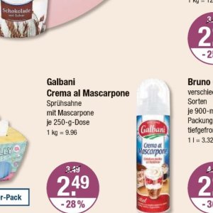 Mascarpone bei V-Markt