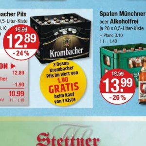 Dosen bei V-Markt