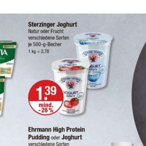 Joghurt danone  bei V-Markt