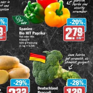 Paprika bei Hit
