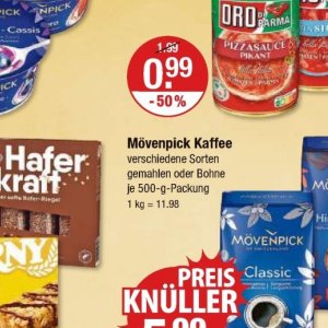 Kaffee bei V-Markt