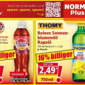 Rapsöl bei Norma