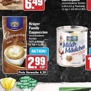 Cappuccino bei Hit