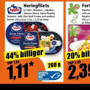 Filets bei Norma