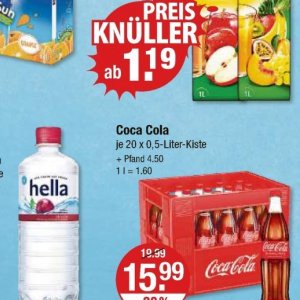 Coca-cola bei V-Markt