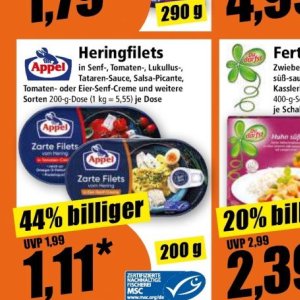 Filets bei Norma