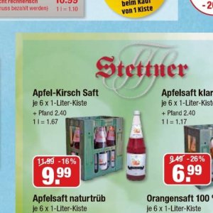 Säfte bei V-Markt