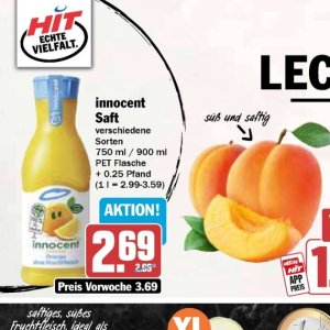 Säfte bei Hit
