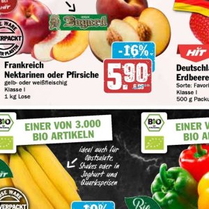 Pfirsiche bei Hit
