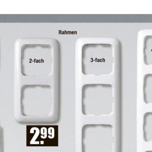 Rahmen bei V-Baumarkt