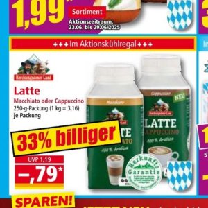 Cappuccino bei Norma