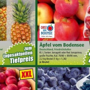 Äpfel bei Norma