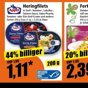 Filets bei Norma