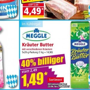 Butter bei Norma