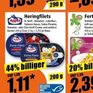 Filets bei Norma