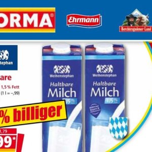 Milch bei Norma