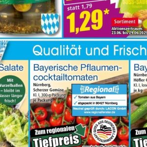 Tomaten bei Norma