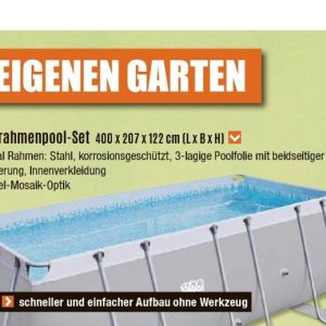 Garten bei V-Baumarkt