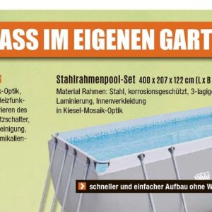 Rahmen bei V-Baumarkt