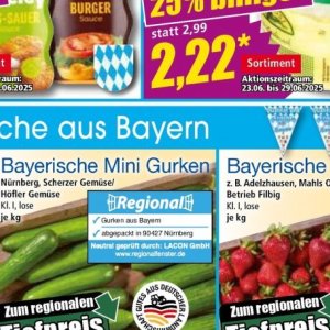 Gurken bei Norma