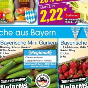 Gurken bei Norma