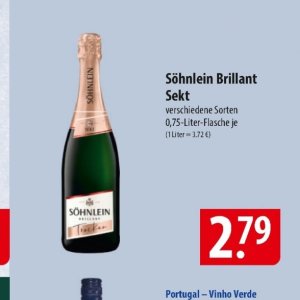 Sekt bei Famila Nord Ost