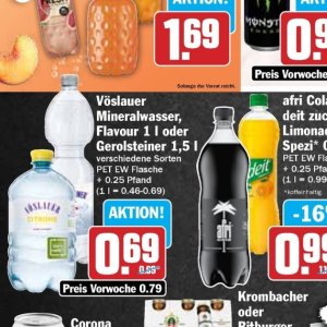 Mineralwasser bei Hit