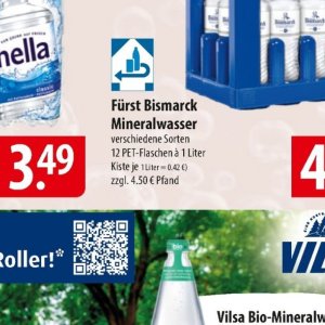 Mineralwasser bei Famila Nord Ost