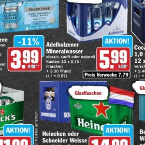 Mineralwasser bei Hit