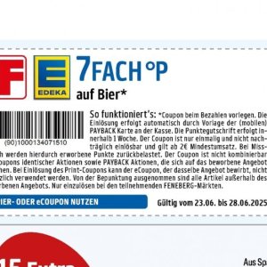 Bier bei Feneberg