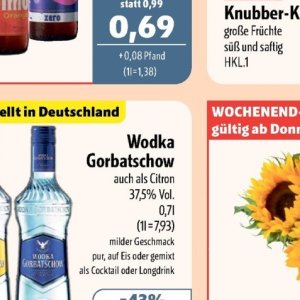 Wodka bei Aktiv Irma