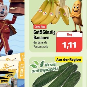 Bananen bei Aktiv Irma