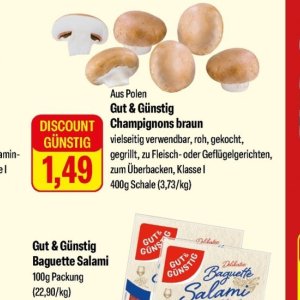 Champignons bei Feneberg