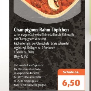 Champignons bei Aktiv Irma