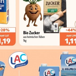Zucker bei Aktiv Irma