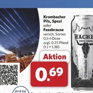 Brausen bei Combi
