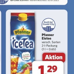 Eistee bei Combi